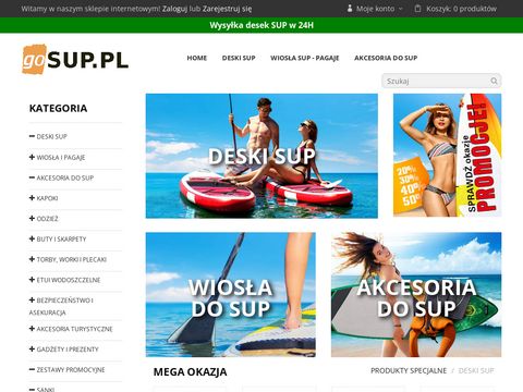 Gosup.pl sklep surfingowy