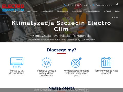 Electro-clim.com.pl rekuperacja Szczecin