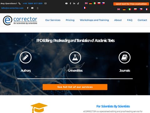 Ecorrector.com tłumaczenia specjalistyczne