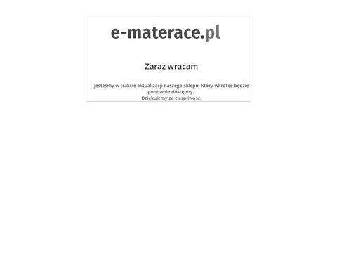 E-materace.pl sklep internetowy