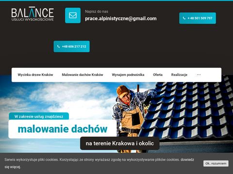 Balance.net.pl instalacje odgromowe Kraków