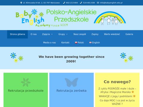 Babyenglish.edu.pl przedszkole językowe