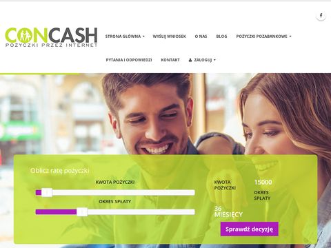 Concash.pl pożyczki pozabankowe przez internet