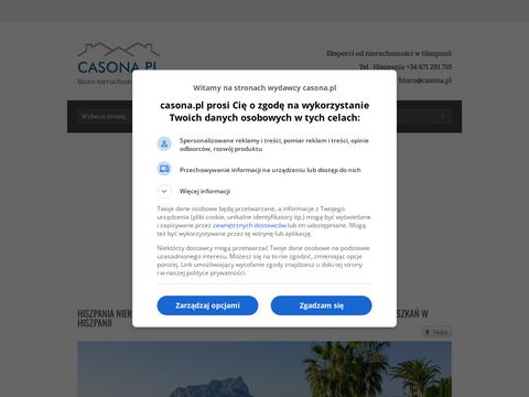 Casona.pl sprzedaż mieszkań w Hiszpanii