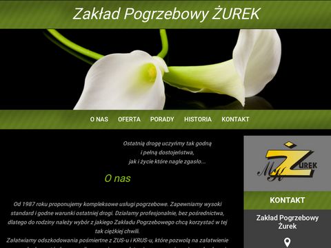 Centrumpogrzebowezurek.com usługi