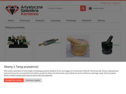 Agk.istore.pl producent wyrobów z kamienia