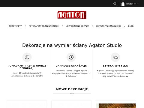 AgatonStudio.pl fototapety na wymiar