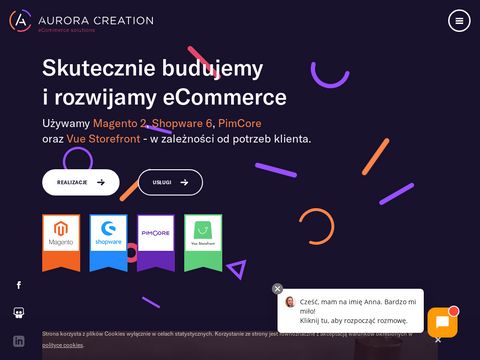 Aurora Creation - sklepy internetowe na Magento