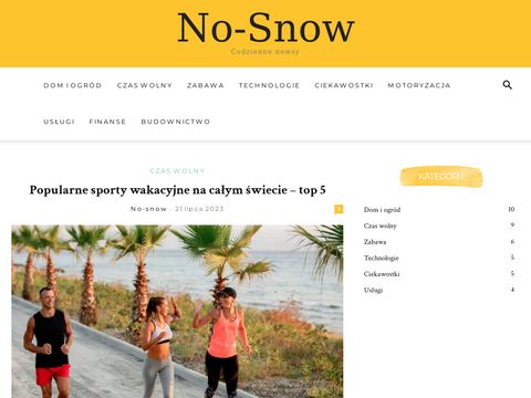 No-snow.pl wywóz śniegu Warszawa