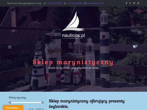 Nauticos.pl sklep marynistyczny rejsy morskie