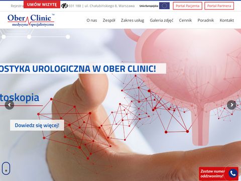 Oberclinic.pl leczenie hemoroidów Warszawa