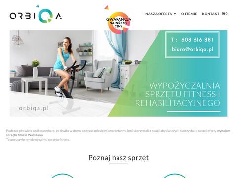 Orbiqa.pl wiosła wypożyczalnia