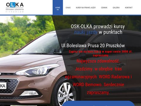 Osk-olka.pl kurs na prawo jazdy Radarowa