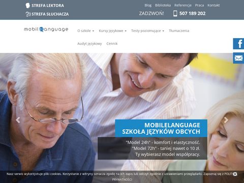 Mobilelanguage.pl szkoła językowa