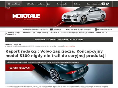 Mototaile.pl nowości ze świata motoryzacji