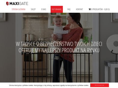 Maxigate.pl barierka na schody