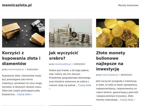 MennicaZlota.pl - sprzedaż złotych sztabek i monet