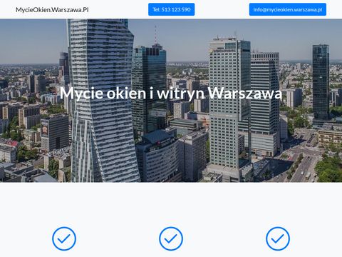 Mycieokien.warszawa.pl w mieszkaniach i biurach