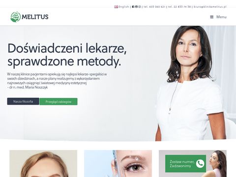 KlinikaMelitus.pl - laserowy lifting twarzy