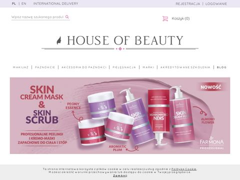 Houseofbeauty.com.pl akcesoria kosmetyczne