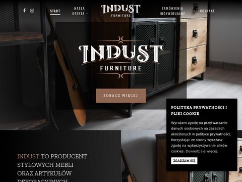 Indust.com.pl - stolik industrialny producent