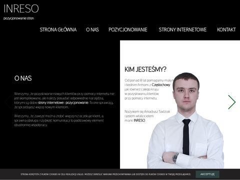 Inreso.pl projektowanie stron Częstochowa