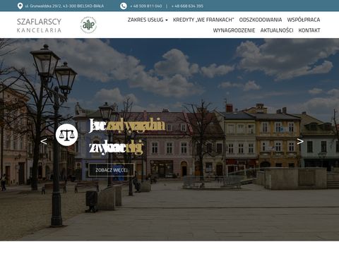 Kancelariaszaflarscy.pl odszkodowania Bielsko