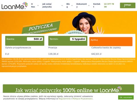 Loanme.pl pożyczka online raty