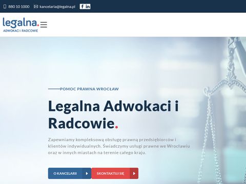 Legalna.pl - zachowek adwokat Wroclaw