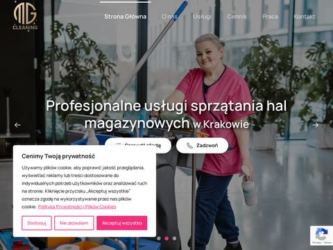 Mgcleaning.pl - firma sprzątająca Kraków