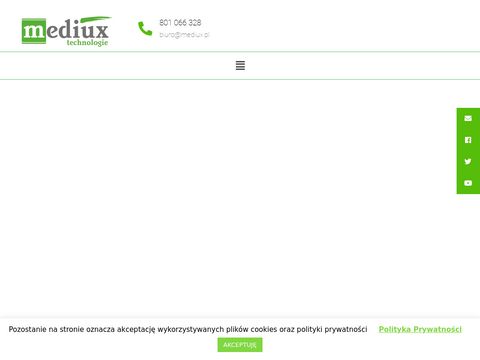 Mediux producent bram wahadłowych