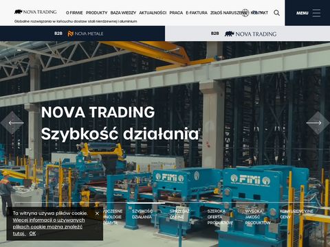Nova-trading.com - gięcie blachy