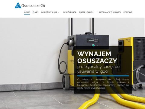Osuszacze24.pl osuszanie budynków Kraków