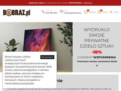 Bobraz.pl fotoobraz ze zdjęcia