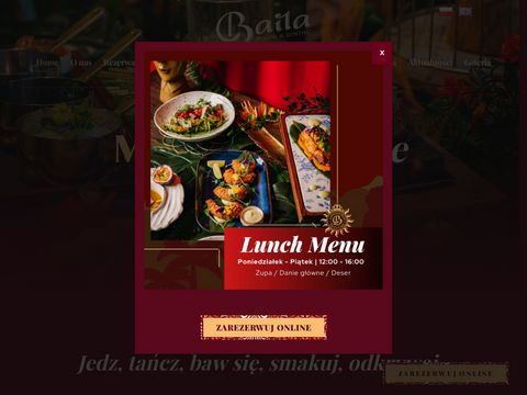 Bailawarsaw.com - wawa lunch menu