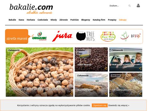Bakalie.com portal ze zdrową żywnością
