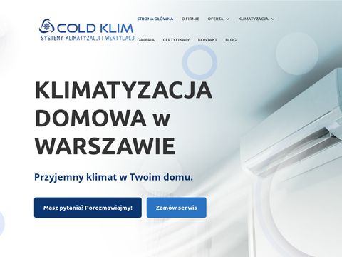 Coldklim.pl - montaż klimatyzacji Warszawa