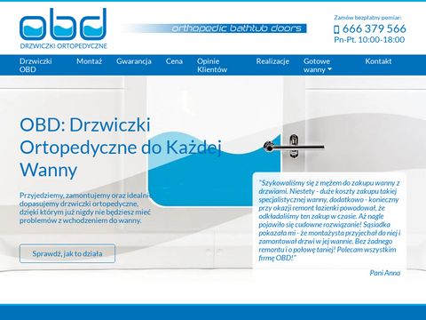 Drzwiczkiobd.pl wanna z drzwiczkami producent