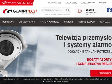 Geminitech.pl montaż monitoringu