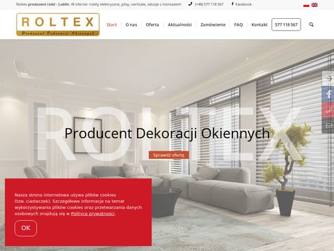 Roltex - rolety Lublin