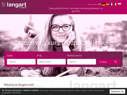 Langart.net kursy językowe za granicą