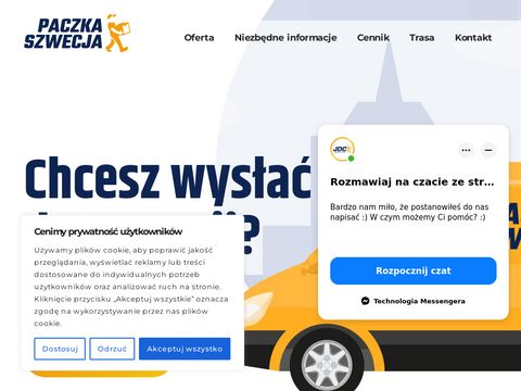 Paczkaszwecja.pl - transport