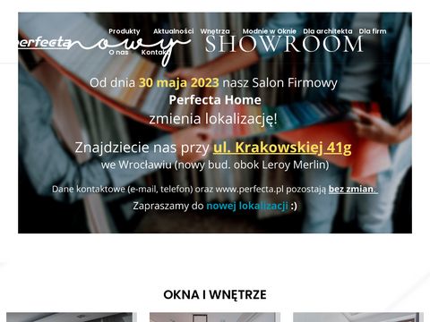 Perfecta.pl żaluzje Wrocław