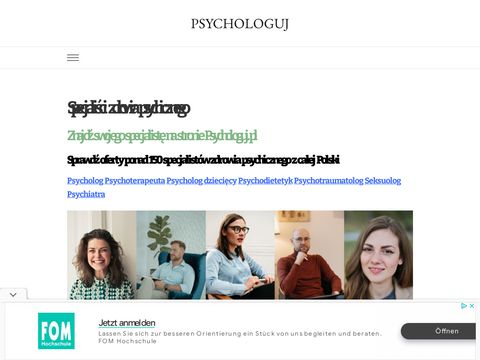 Psychologuj.pl - serwis dla psychologów