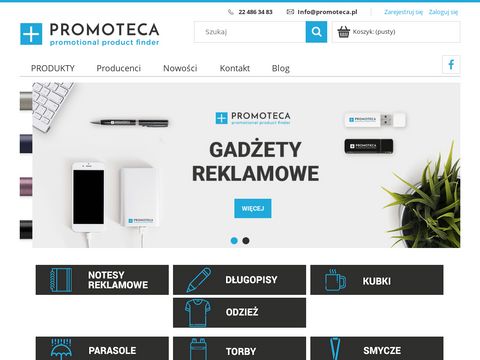 Promoteca.pl długopisy z nadrukiem