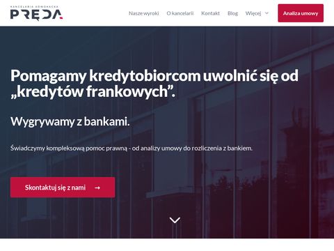 Preda.info - kredyty frankowe Głogów