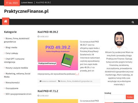 Praktycznefinanse.pl - pomysł na biznes online