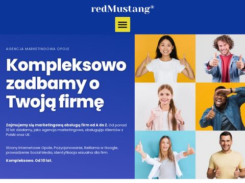 RedMustang Agency strony internetowe