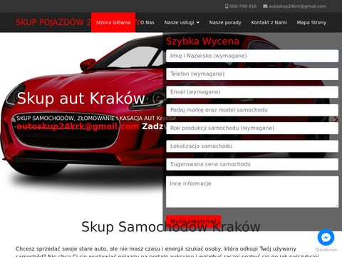 Skupsamochodowkrakow24.pl