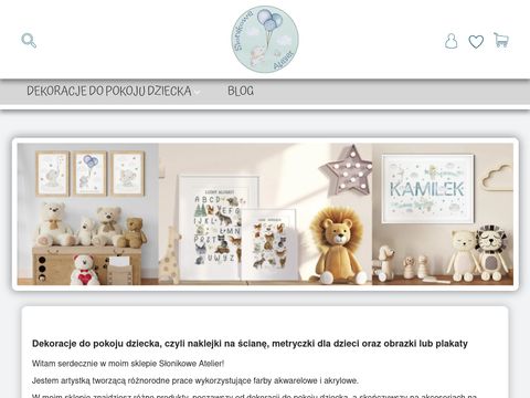 Slonikoweatelier.pl – plakaty dla dziecka